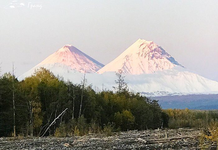 Ключевская сопка и Камень